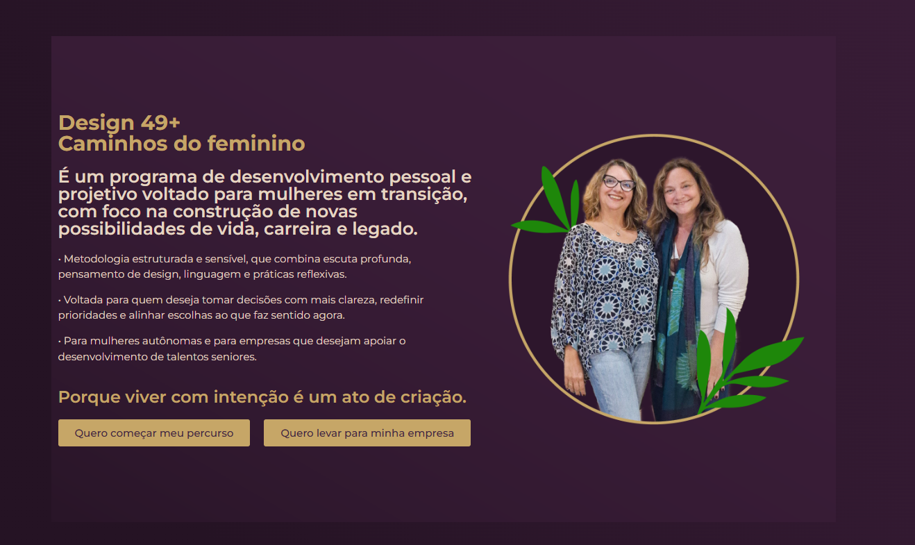 Print do site Design 49 Mais